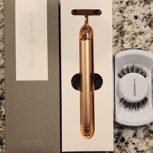 Complex Culture Sonic T Bar Facial Massager and Mac Lash set Bundle